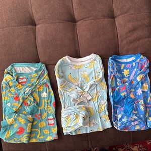 Little Sleepies Kids Pajamas - Blue, Yellow, Multicolor
